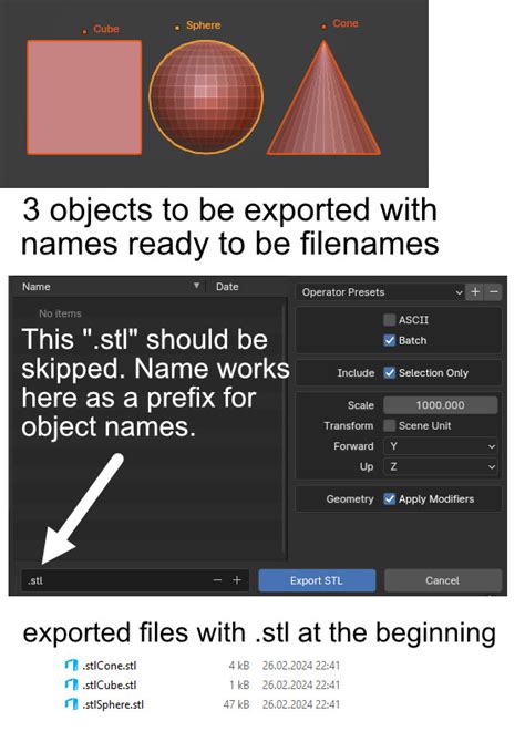 blender stl export|blender export stl only visible.